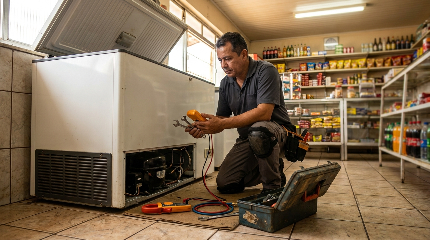 Manutenção de freezer em Belém‑PA
