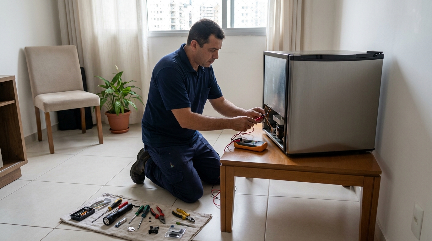 Manutenção de frigobar em Belém‑PA